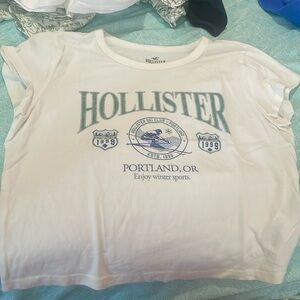 hollister baby tee